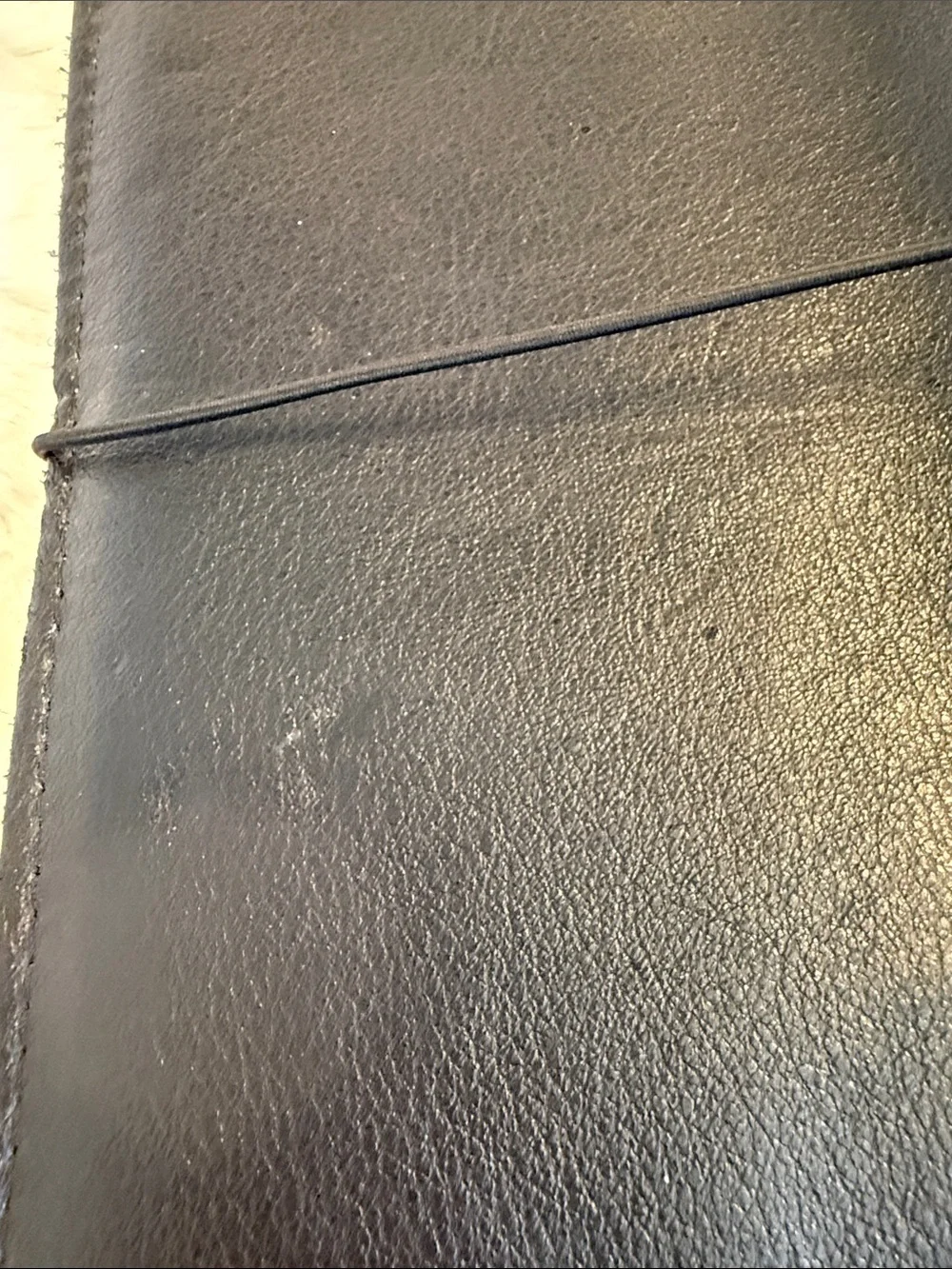 Foxy Fix black leather B6 Travelers Notebook cover
